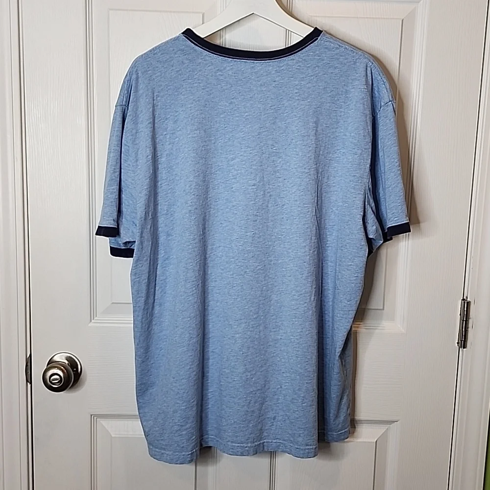 Disneyland Park Mickey Mouse Classic Ringer Adult Unisex Short Sleeve Size XL